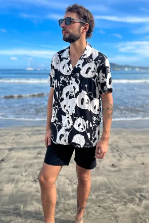 Camisa manga corta Panda