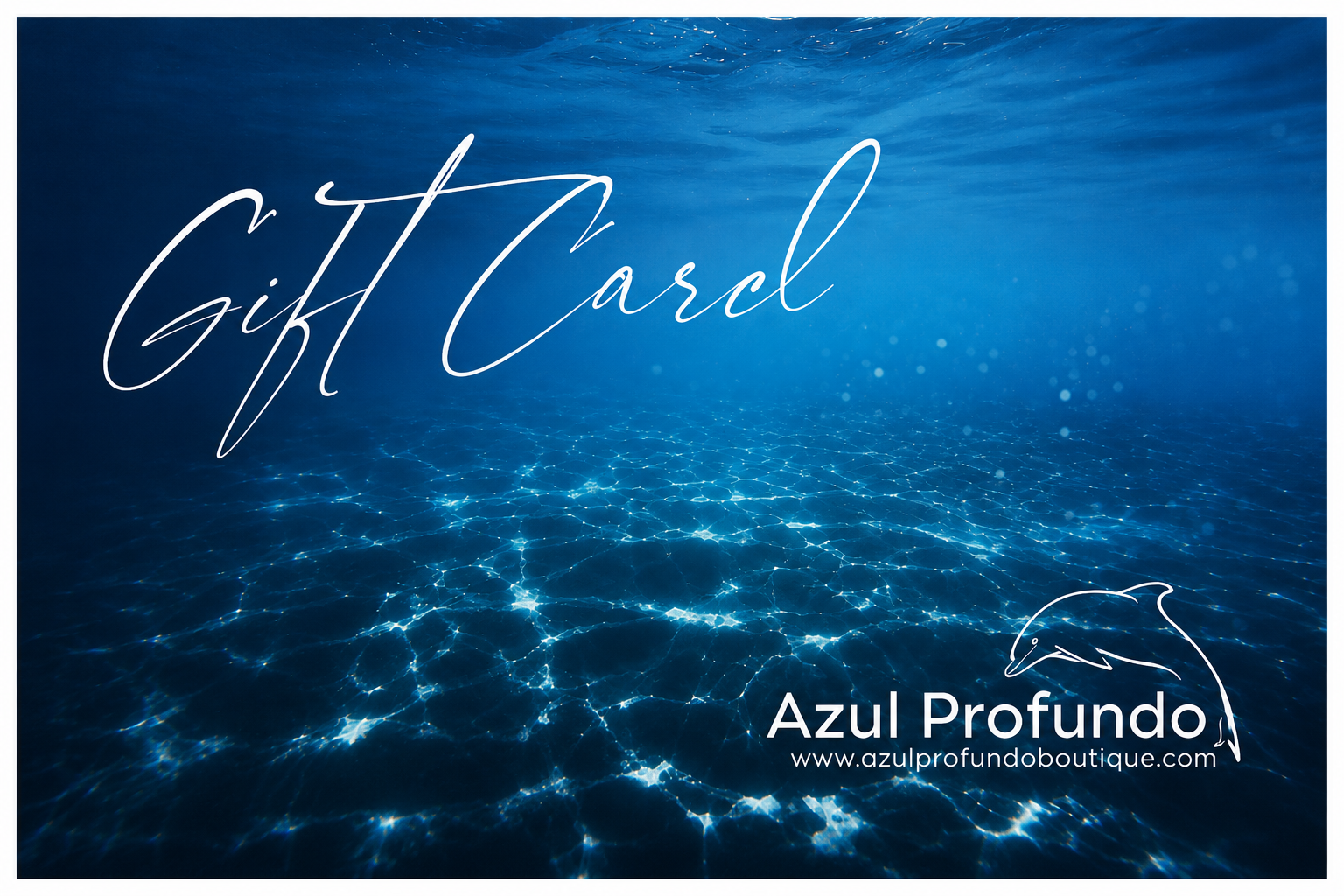 Azul Profundo Gift Card